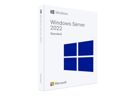 Engelse Microsoft Windows Server 2022 Standaard Kleinhandelsdoos, Winstserver 2022 STD FPP Zeer belangrijke Vergunning