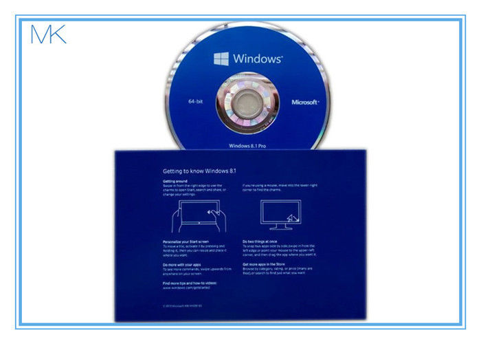Microsoft Windows 8,1 Pro Volledig SKU met 64 bits fqc-06913 verzegelde Kleinhandelspakketvensters 8,1 Download met 32 bits