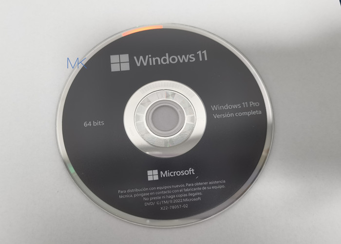 Fqc-10529 Microsoft Windows 11 Prooem DVD Spaanse 22H2 Versie met 64 bits