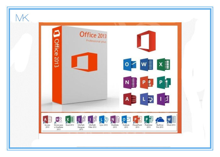 De Beroeps van DVD Microsoft Office 2013 plus met 64 bits met 32 bits van de Productcode Volledige Versie activeert
