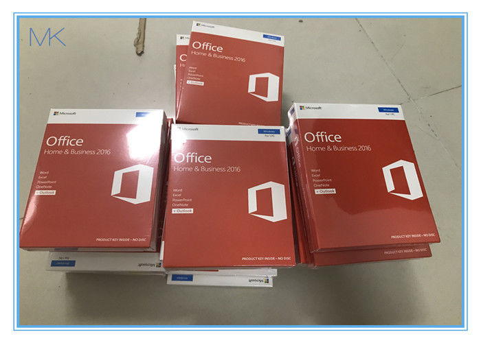 Microsoft Office-de Downloadverbinding van de Professional 2016productcode voor de Engelse Oranje Doos van PC