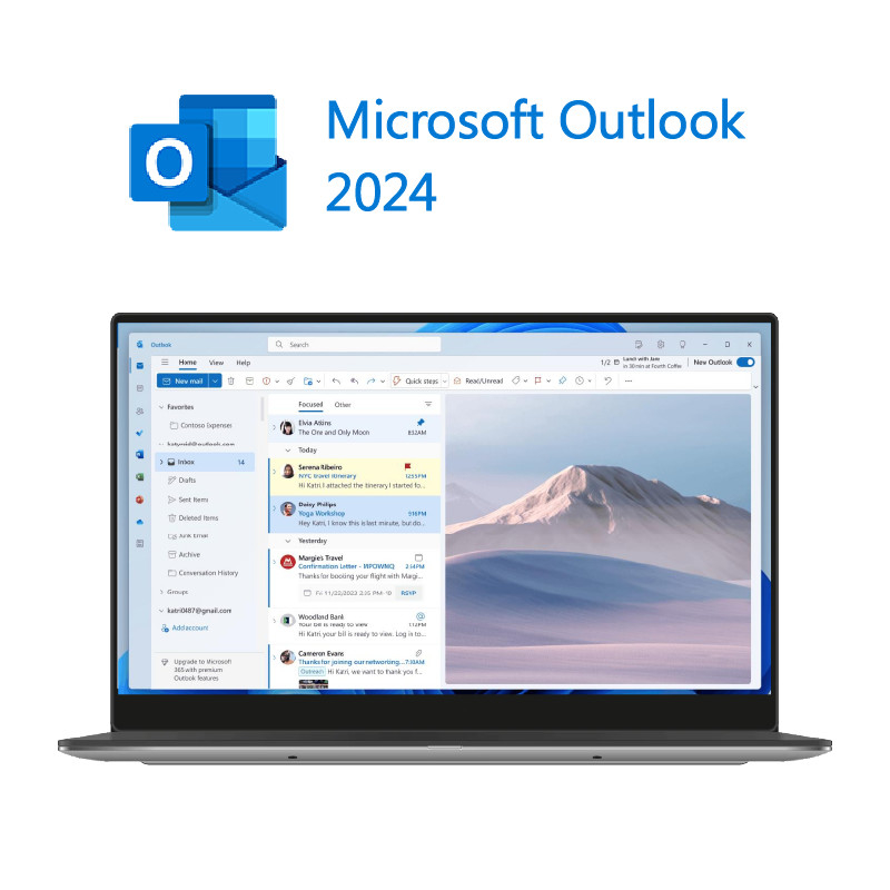 Windows/Mac-platform Microsoft Office 2024 Home and Business met verbeterde prestaties