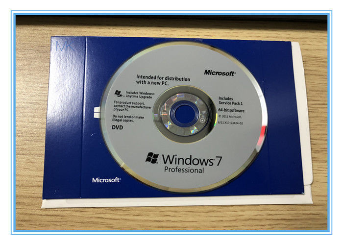Engels Microsoft Windows 7 OEM met 64 bits 1PK DSP OEI DVD van Verbeteringssp1 online