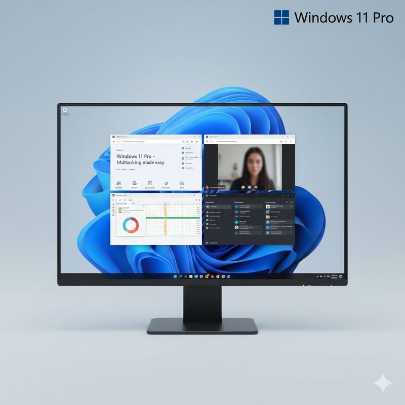 Engels Taal Windows 11 Pro Edition Windows Compatible Solution Biedt beveiliging en workflow voor professionals