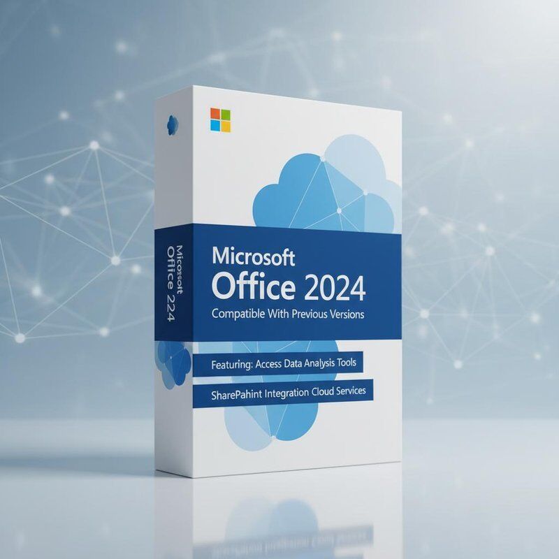 Compatibel met eerdere versies Microsoft Office 2024 met Access data-analysegereedschappen en SharePoint-integratie cloudservices
