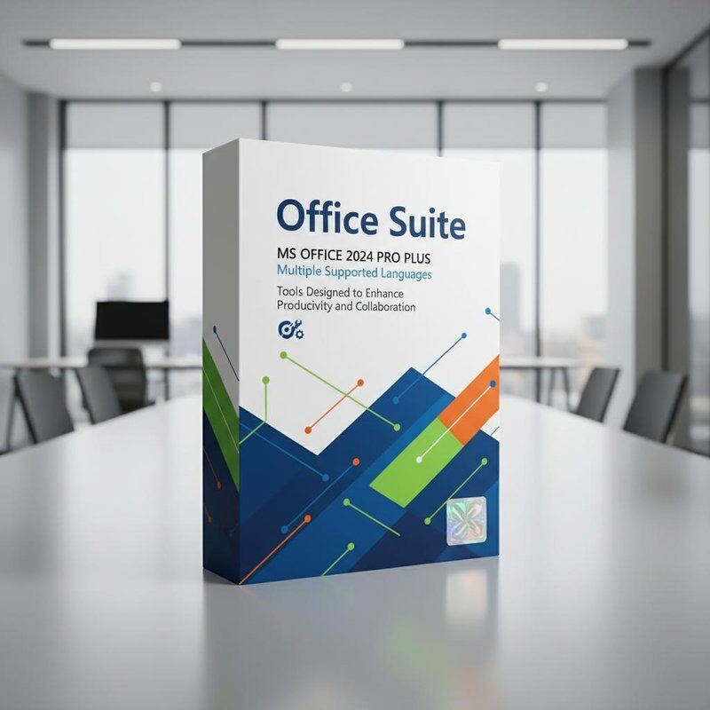 Office Suite MS Office 2024 Pro Plus Meerdere ondersteunde talen Hulpmiddelen ontworpen om de productiviteit en samenwerking te verbeteren