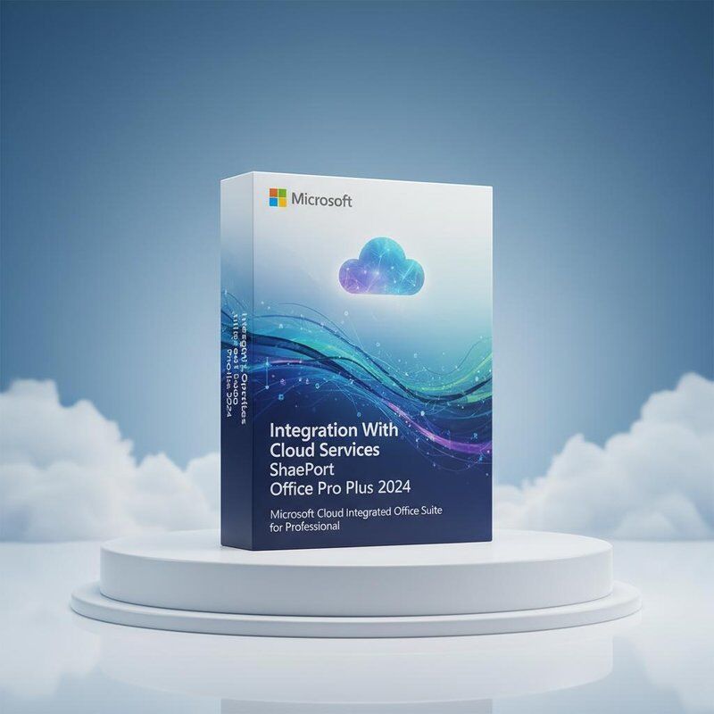 Integratie met clouddiensten SharePoint Office Pro Plus 2024 Microsoft Cloud Integrated Office Suite voor professionals