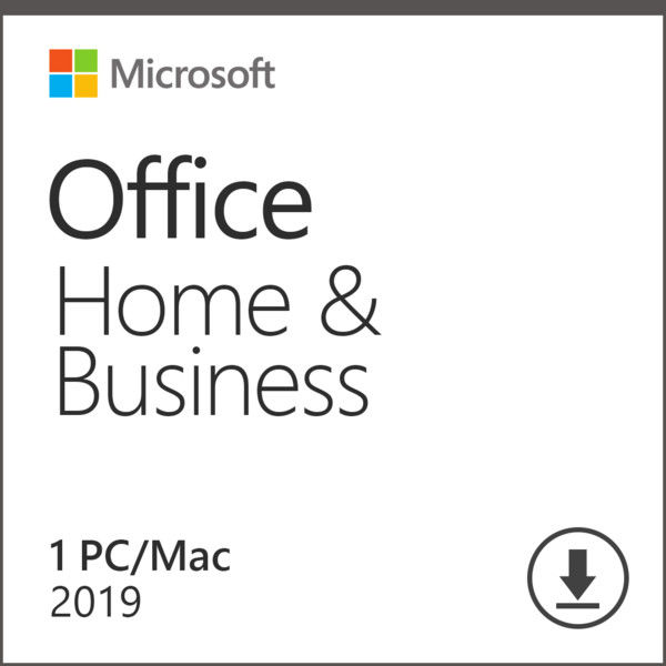 1 computerhuis en Zaken MS Office 2019 met Word/Excel/Power Point