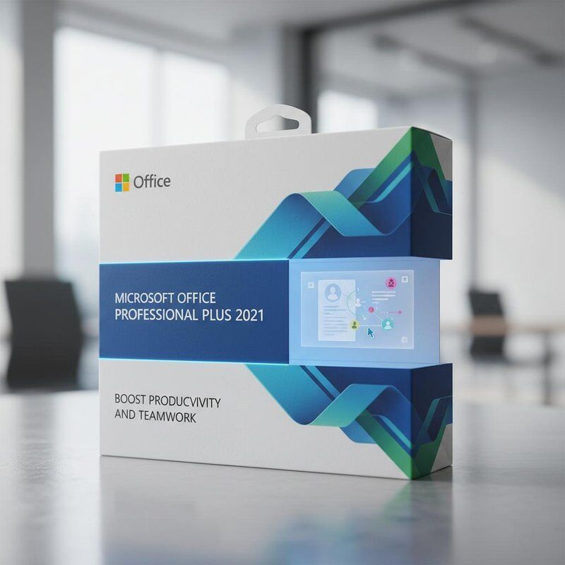 Realtime Co-authoring Microsoft Office Professional 2021 Uitgerust met Fluent Design Interface om Productiviteit en Teamwork te Vergroten