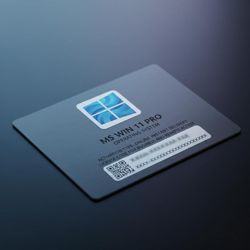 Operating System MS win 11 pro sticker Activation Type Online Instant Delivery License Code for Business and Remote Access
